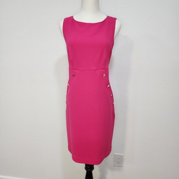 TRINA TURK FUCHSIA HEARTFELT DRESS - Picture 1 of 6